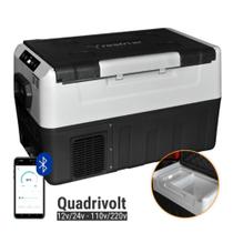 Geladeira Portátil Resfriar 35 Litros Multivoltagem 12/24/110/220 V Compacta Econômica.