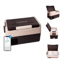 Geladeira Portátil Resfriar 35Litros Quadrivolt Lançamento Prático p/Motorhome Caminhão Praia e Camping com Bluetooth Geladeira Portátil Resfriar 35Litros Quadrivolt Lançamento Prático p/Motorhome Caminhão Praia e Camping com Bluetooth