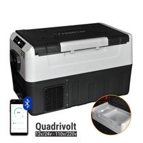 Geladeira Portátil Resfriar Caminhão 35 Litros Quadrivolt 12v 24v 110v 220v com Bluetooth - Resfriar