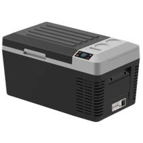 Geladeira Portátil X-Power 20L Maxiclima Cinza/Preto, Quadrivolt, com Fonte Externa, Não acompanha bateria