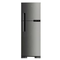 Geladeira/Refrigerador Brastemp Duplex 375L BRM44HK - Frost Free, 2 Portas, Compartimento Extrafrio Fresh Zone, Inox