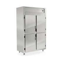 Geladeira Refrigerador Comercial 4 Portas Inox 1044L GREP-4P Gelopar Geladeira Refrigerador Comercial 4 Portas Inox 1044L GREP-4P Gelopar
