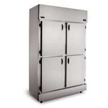 Geladeira/ Refrigerador Comercial Aço Inox 4 Portas Cegas RC-04 Conservex