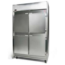 Geladeira/Refrigerador Comercial GCI-125 Polar - Aço Inox Escovado 4 Portas Cegas 995 Litros 0 a +5 C