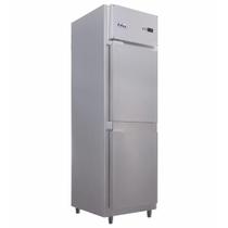 Geladeira/Refrigerador Comercial Inox 2 Portas Cegas RF-062 - +2 a +8C Aço Inox - Frilux