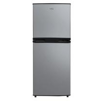 Geladeira Refrigerador Compacto HQ 140L Duplex Defrost, Baixo Consumo A+++ Preto/Cinza HQ-140RDF 110V