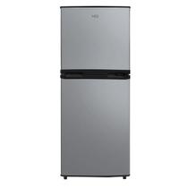 Geladeira Refrigerador Compacto HQ 140L Duplex Defrost, Baixo Consumo A+++ Preto/Cinza HQ-140RDF
