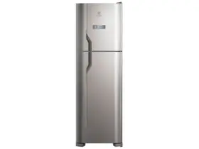 Geladeira/Refrigerador Electrolux Frost Free 400L Turbo Congelamento Duplex Cor Inox DFX44