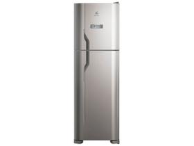 Geladeira/Refrigerador Electrolux Frost Free 400L Turbo Congelamento Duplex Cor Inox DFX44