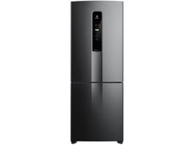 Geladeira/Refrigerador Electrolux Frost Free - Inverse Black Inox Look 490L IB7B