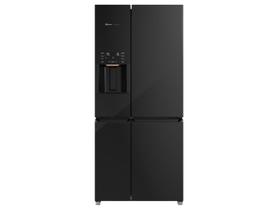 Geladeira/Refrigerador Electrolux Frost Free Side by Side Preto 583L IQ8IB