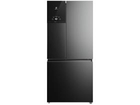 Geladeira/Refrigerador Electrolux Multidoor Efficient com AutoSense e Inverter 590L Black Inox Look IM8B