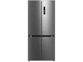 Geladeira/Refrigerador Midea Smart Frost Free French Door Prata 474L MD-RF691FGD463 Bivolt