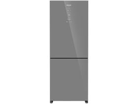 Geladeira/Refrigerador Panasonic Frost Free Duplex Inverse Espelhada 450L BB65 Diamond Glass