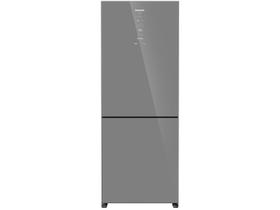 Geladeira/Refrigerador Panasonic Frost Free Duplex Inverse Espelhada 450L BB65 Diamond Glass