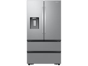 Geladeira/Refrigerador Samsung Smart Frost Free French Door Prata 467L com Dispenser de Água e Gelo RF26CG740
