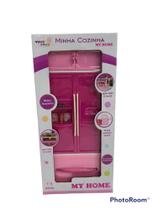 Geladeira Rosa Minha Cozinha My Home Toys & Toys