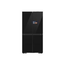 Geladeira Samsung French Door Bespoke AI RM90F com Tela AI Home Black Charcoal 658L