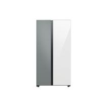 Geladeira Samsung Side by Side 626L All Around Cooling SpaceMax Cinza e Branco RS60CB70NA7GAZ