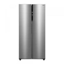 Geladeira Side by Side Midea 442L Inverter Frost Free MD-RS598 Inox 220V com App e Freezer 176L