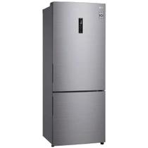 Geladeira Smart LG Bottom Frezer 451L Frost Free Inverter Inox