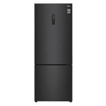 Geladeira Smart LG Frost Free Inverter 451L Inverse Black Inox GC-B569NQL 127V