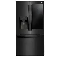 Geladeira Smart LG Inverter French Door Instaview Door-in-door 660 Litros Black Inox Thinq 220V GM-X288NQX2