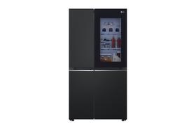 Geladeira Smart LG Inverter Side by Side InstaView 647 litros Cor Black Inox (GC-V257SQV)