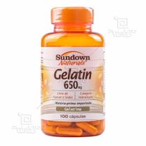 Gelatin Natural (650mg) 100 Cápsulas - Sundown