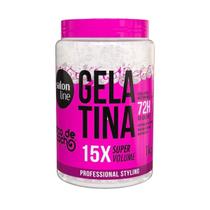 Gelatina 15X super volume todecachos 1kg Salon Line Gelatina 15X super volume todecachos 1kg Salon Line