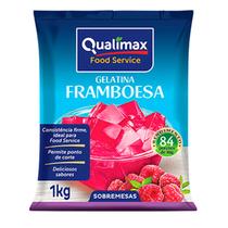 Gelatina 1Kg Qualimax - Uso Profissional Alto Rendimento / Food Service Consistência Firme