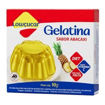 Gelatina Abacaxi Zero Açúcares Lowçúcar 10g Gelatina Abacaxi Zero Açúcares Lowçúcar 10g
