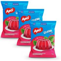 Gelatina Apti Kit 3 Pacotes Sabores Escolha