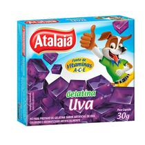 Gelatina Atalaia 30g Uva cx 36uni