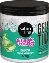 Gelatina Babosa todecacho Volume e Hidratação Salon Line 550g Gelatina Babosa todecacho Volume e Hidratação Salon Line 550g