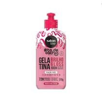 Gelatina Brilho Gloss Salon Line todecacho Fixação Forte 310g