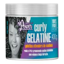 Gelatina Capilar Ativadora de Cachos Soul Power Curly 400g