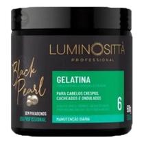 Gelatina Capilar Cachos Black Pearl 500Gr - Luminosittà