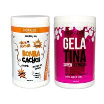 Gelatina Capilar Creme Pentear Bomba Cachos Super Definição Gelatina Capilar Creme Pentear Bomba Cachos Super Definição