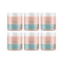 Gelatina Capilar Inoar Meu Cacho Meu Crush 500G - Kit 6Un Gelatina Capilar Inoar Meu Cacho Meu Crush 500G - Kit 6Un