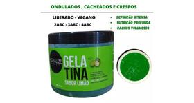 Gelatina Capilar Limão - Liberado - 2abc - 3abc - 4abc - Hidralize cosmetic