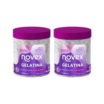 Gelatina Capilar Novex 1000G Hialuronico Hidroreposita - 2Un