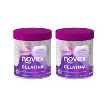 Gelatina Capilar Novex 1000g Hialuronico Hidroreposita - 2un