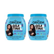 Gelatina Capilar Origem 400G - Kit Com 2Un