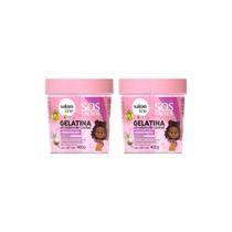 Gelatina Capilar Salon Line 400G Sos Cachos Kids Hidrata-2Un