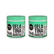 Gelatina Capilar Salon Line 550G Todecacho Babosa- Kit C/2Un