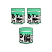 Gelatina Capilar Salon Line 550G Todecacho Babosa- Kit C/3Un