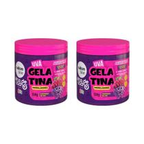 Gelatina Capilar Salon Line 550G Todecacho Kids Uva - 2Un