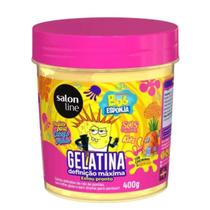 Gelatina Capilar Salon Line Kids Bob Esponja Sos Cachos Definição Máxima 400g Gelatina Capilar Salon Line Kids Bob Esponja Sos Cachos Definição Máxima 400g