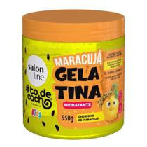 Gelatina Capilar Salon Line Kids To de Cacho Hidratante Maracujá 550g